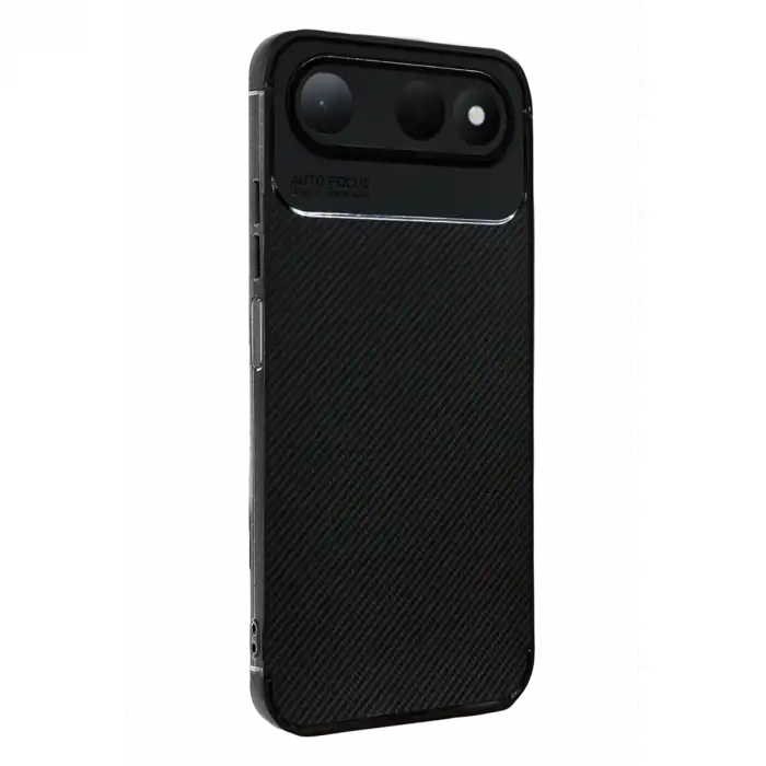 Newface Tecno Spark 50 5g Auto Focus Karbon Kapak - Siyah