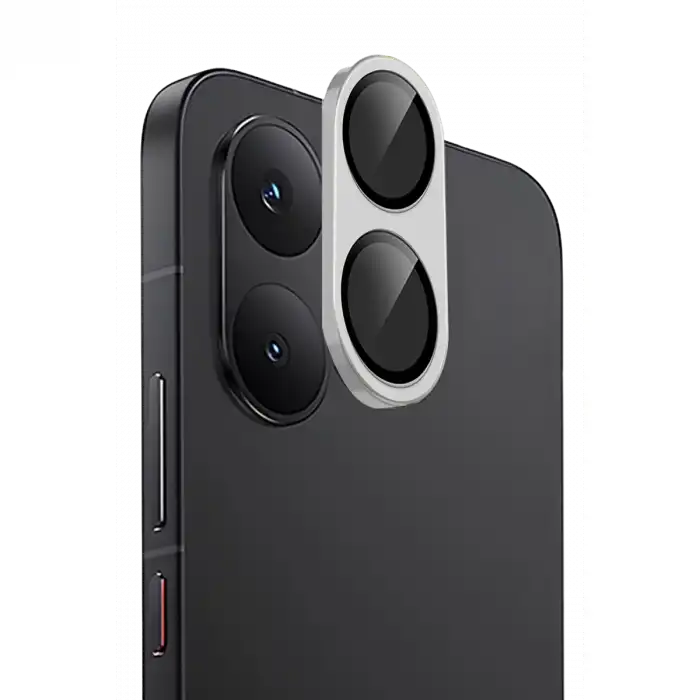 Newface Xiaomi Poco X8 Pro Max Raze Metal Kamera Lens - Gümüş
