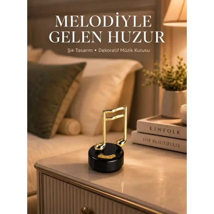 Nota Figürü Müzik Kutusu Melodious Model Yeni Nesil