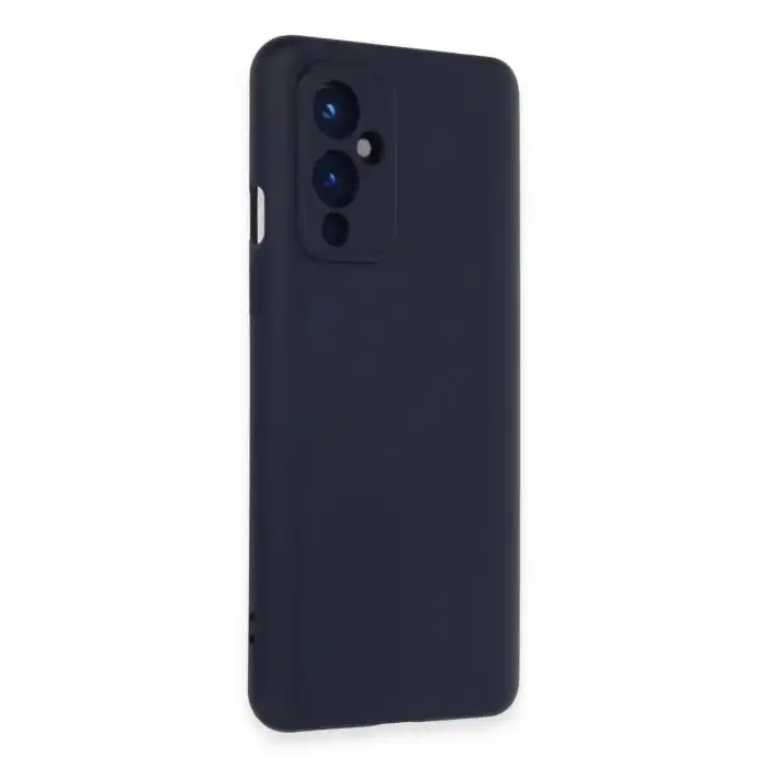 One Plus 9 Kılıf Nano İçi Kadife Silikon - Lacivert
