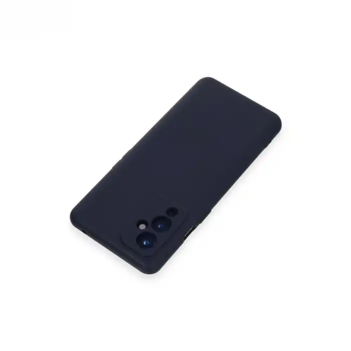 One Plus 9 Kılıf Nano İçi Kadife Silikon - Lacivert