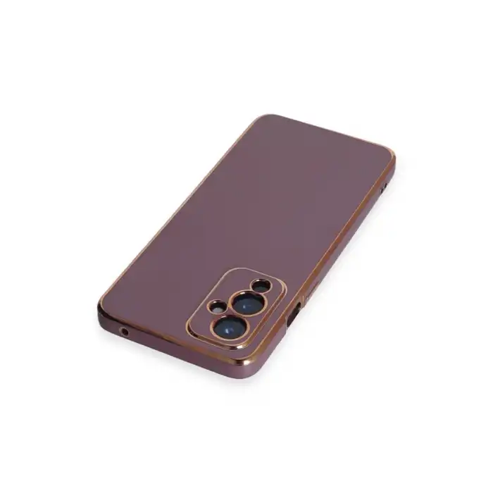 One Plus 9 Kılıf Volet Silikon - Mor