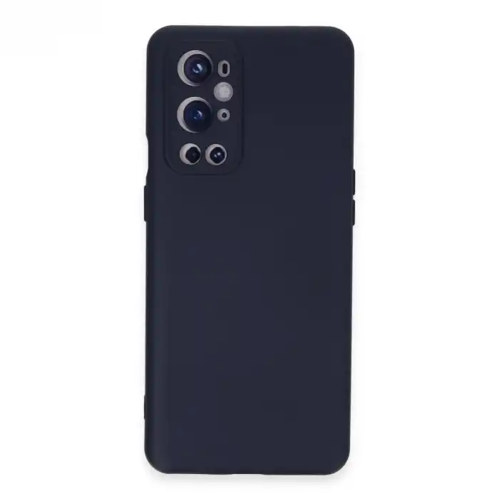 One Plus 9 Pro Kılıf Nano İçi Kadife Silikon - Lacivert