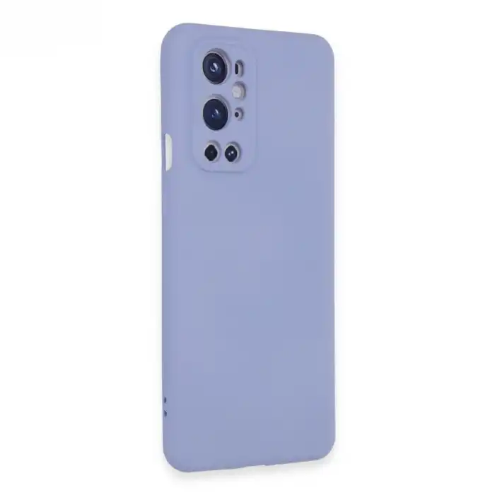 One Plus 9 Pro Kılıf Nano İçi Kadife Silikon - Mavi