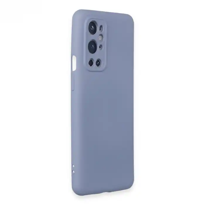 One Plus 9 Pro Kılıf Nano İçi Kadife Silikon - Mor