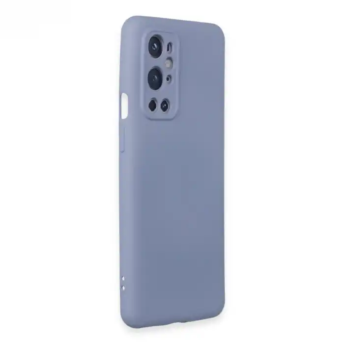 One Plus 9 Pro Kılıf Nano İçi Kadife Silikon - Mor