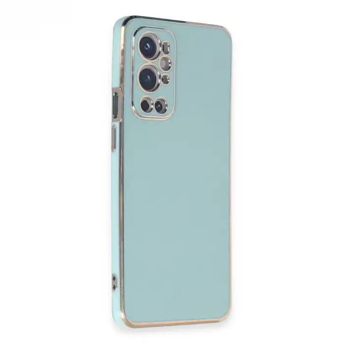 One Plus 9 Pro Kılıf Volet Silikon - Açık Yeşil