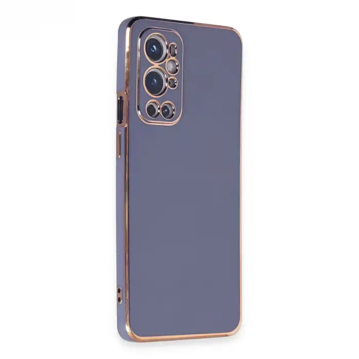 One Plus 9 Pro Kılıf Volet Silikon - Mavi