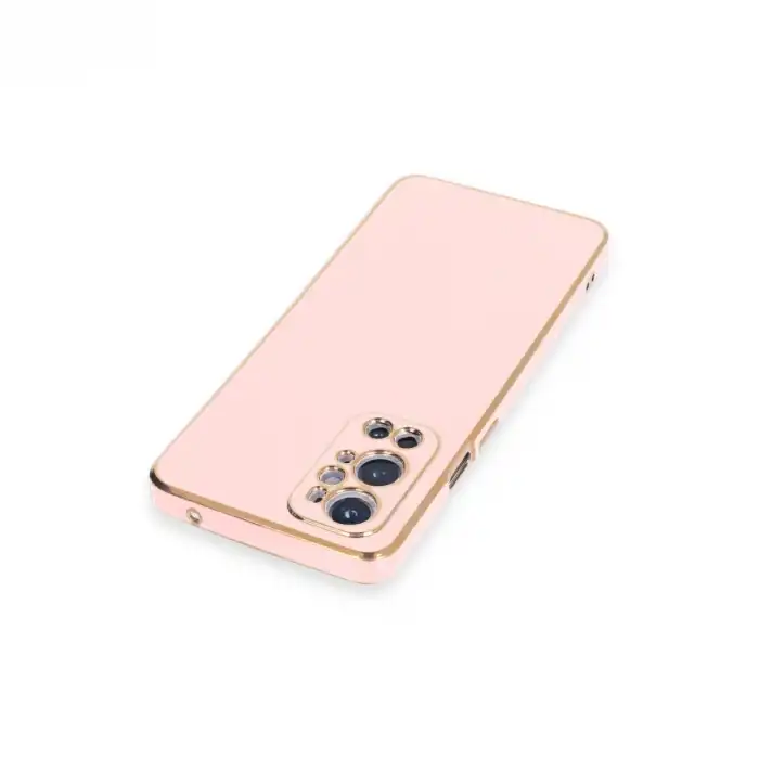 One Plus 9 Pro Kılıf Volet Silikon - Pembe