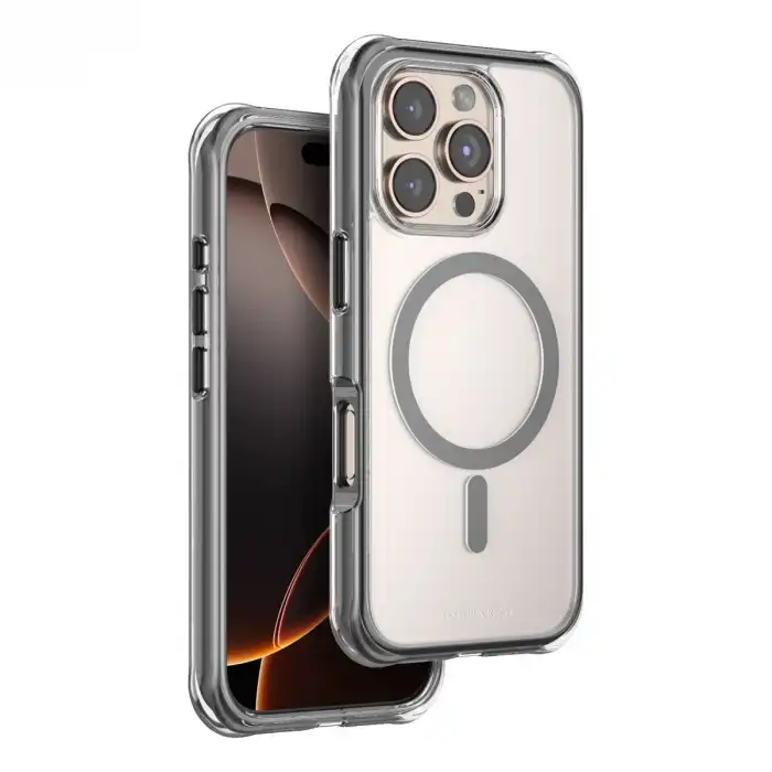 Onegif Apple İphone 16 Pro Hulk Magsafe Kapak - Siyah