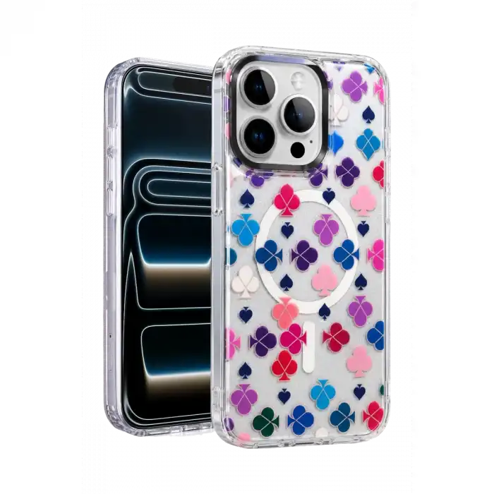 Onegif Apple İphone 16 Pro Max Desina Magsafe Kapak - Desen 3