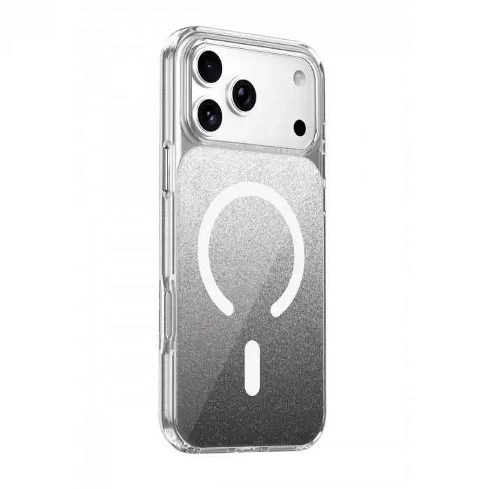 Onegif Apple İphone 17 Pro Max Sora Simli Magsafe Kapak - Siyah