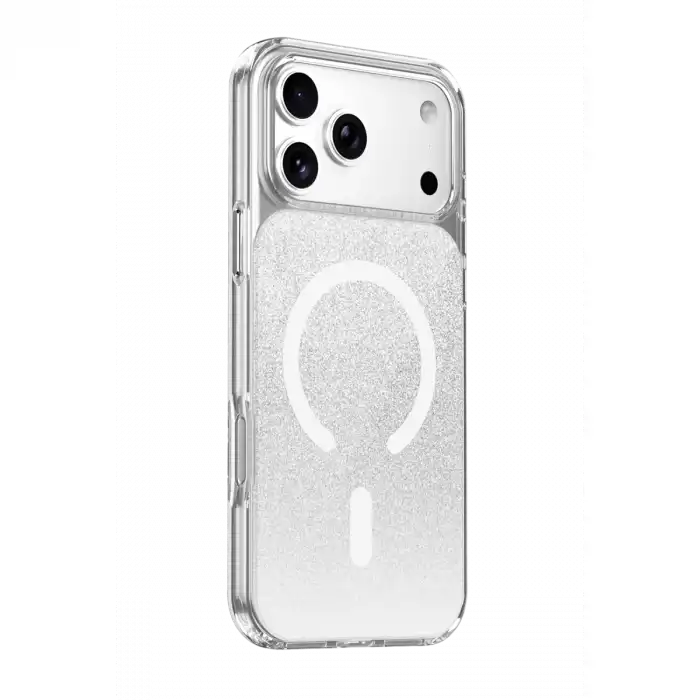 Onegif Apple İphone 17 Pro Sora Simli Magsafe Kapak - Beyaz