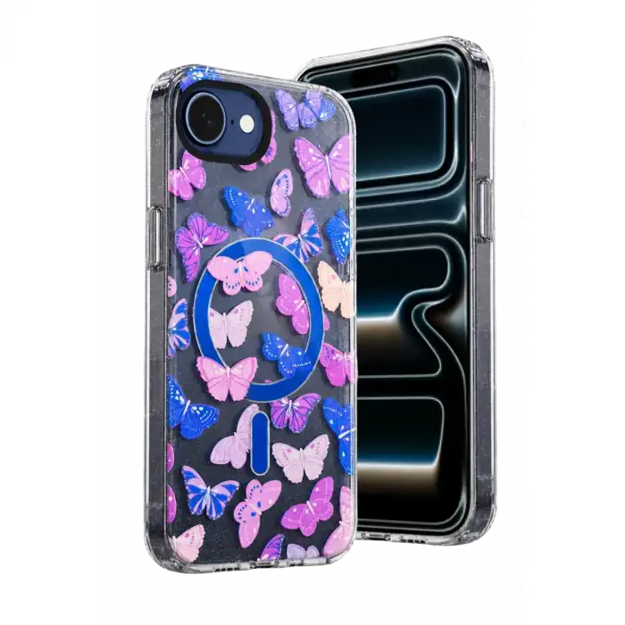 Onegif Apple İphone 17e Desina Magsafe Kapak - Desen 5