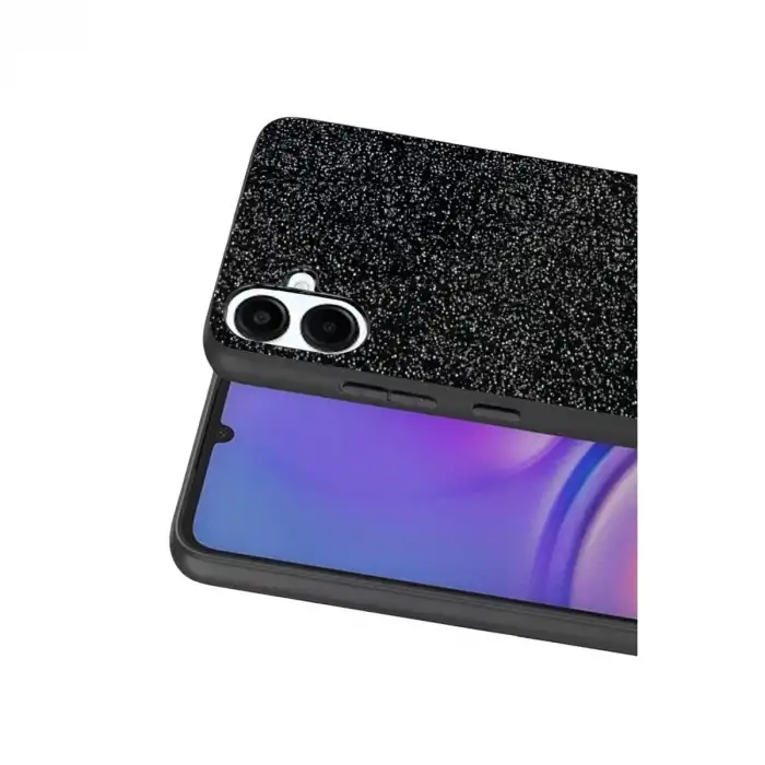 Onegif Samsung Galaxy A07 4g Bright Simli Kapak - Siyah