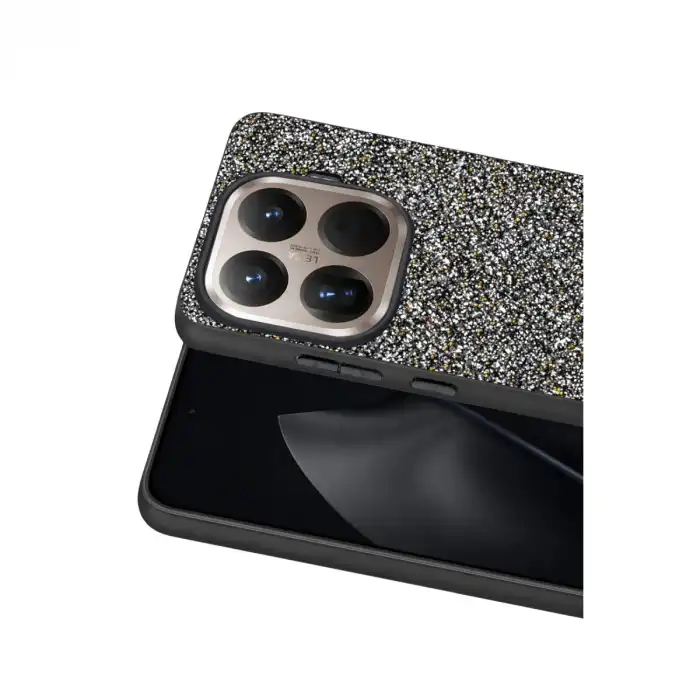 Onegif Xiaomi Mi 15t Pro Bright Simli Kapak - Gold