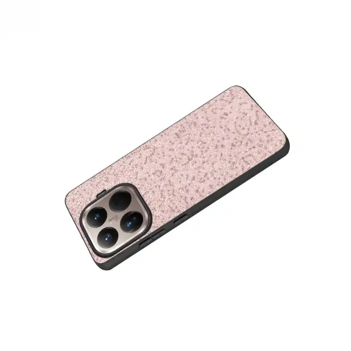 Onegif Xiaomi Mi 15t Pro Bright Simli Kapak - Pembe