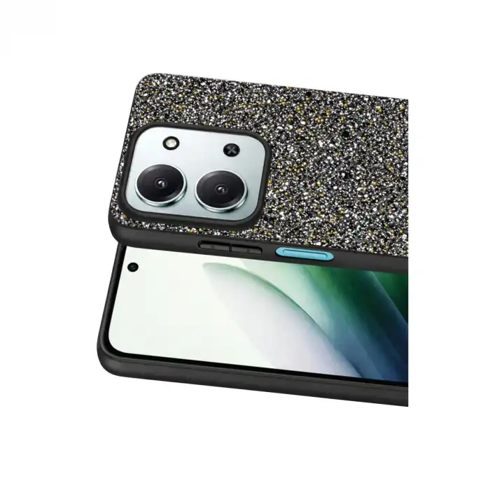 Onegif Xiaomi Redmi 15c 4g Bright Simli Kapak - Gold