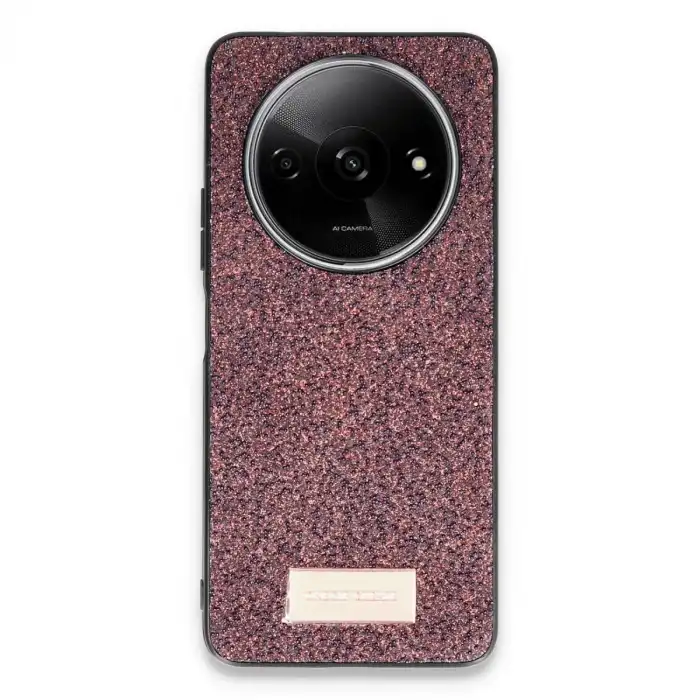 Onegif Xiaomi Redmi A3 4g Bright Simli Kapak - Derin Mor