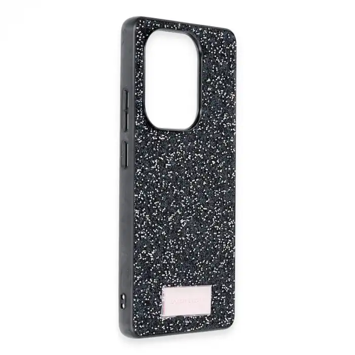 Onegif Xiaomi Redmi Note 13 Pro 4g Bright Simli Kapak - Siyah