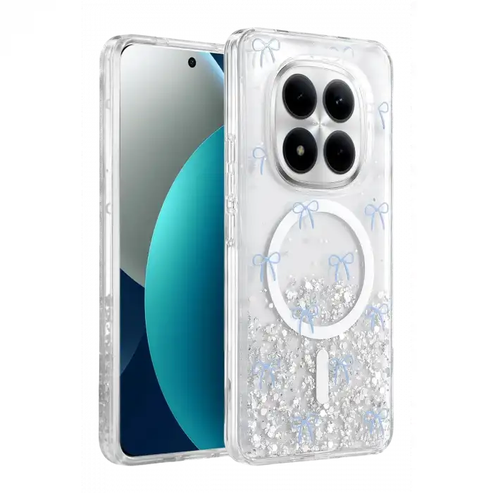 Onegif Xiaomi Redmi Note 15 Pro Plus 5g Misk Simli Magsafe Kapak - Desen 3