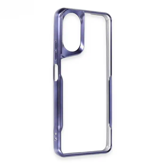 Oppo A38 Kılıf Boyi Silikon Kapak - Lacivert