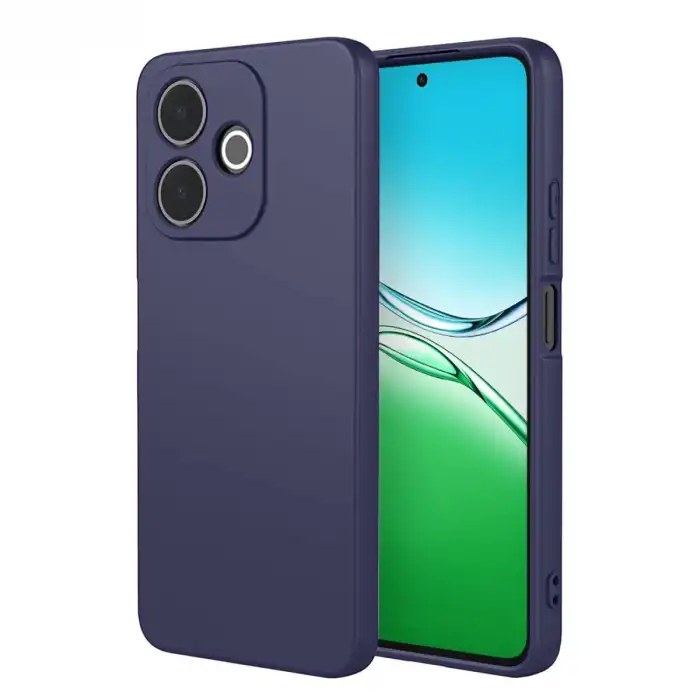 Oppo A5 Pro 4g First Silikon - Lacivert