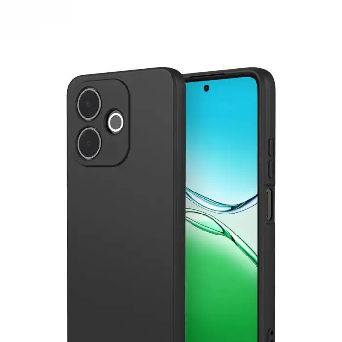 Oppo A5 Pro 4g First Silikon - Siyah