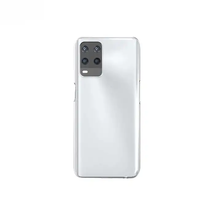 Oppo A54 4g Kılıf Deluxe 2mm Şeffaf Silikon - Şeffaf
