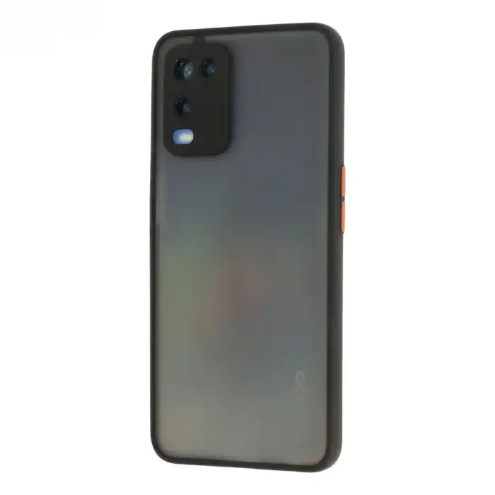 Oppo A54 4g Kılıf Montreal Silikon Kapak - Siyah