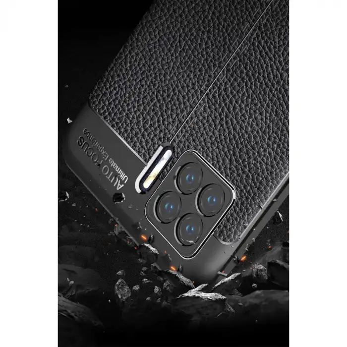 Oppo A73 Kılıf Auto Focus Kapak - Kırmızı