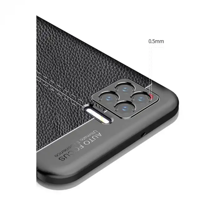 Oppo A73 Kılıf Auto Focus Kapak - Lacivert