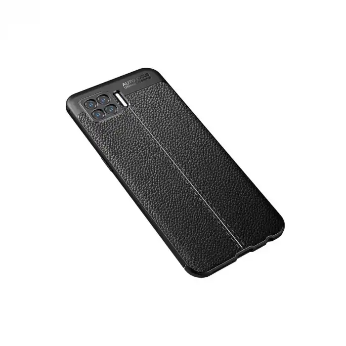 Oppo A73 Kılıf Auto Focus Kapak - Siyah