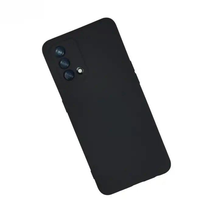 Oppo A74 4g Kılıf Nano İçi Kadife Silikon - Lacivert