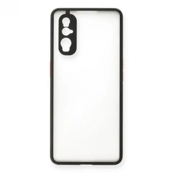 Oppo Find X2 Kılıf Montreal Silikon Kapak - Siyah