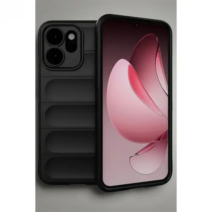 Oppo Reno 14 Optimum Silikon - Siyah