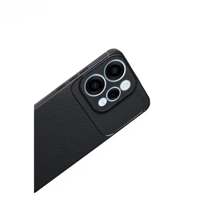 Oppo Reno 15 Auto Focus Karbon Kapak - Siyah
