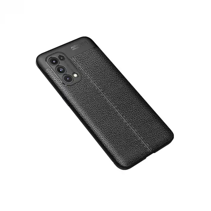 Oppo Reno 5 Pro Kılıf Auto Focus Kapak - Siyah