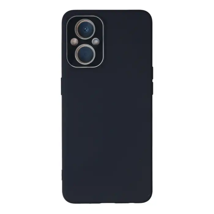 Oppo Reno 7 Lite Kılıf Lansman Glass Kapak - Lacivert