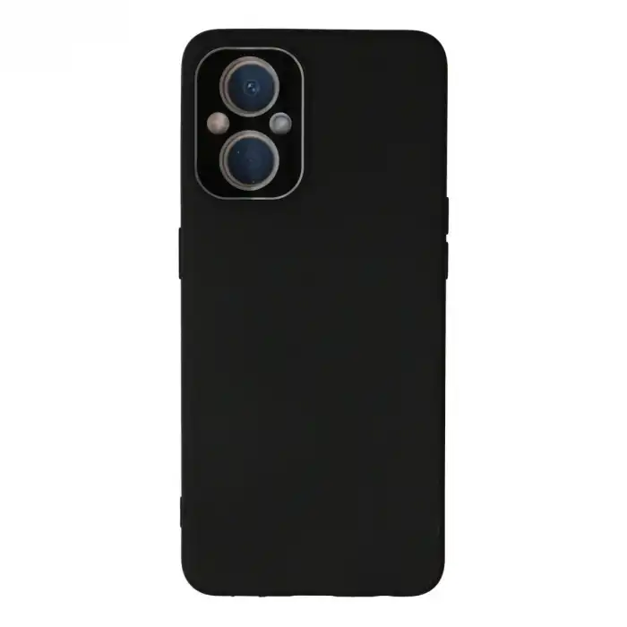 Oppo Reno 7 Lite Kılıf Lansman Glass Kapak - Siyah