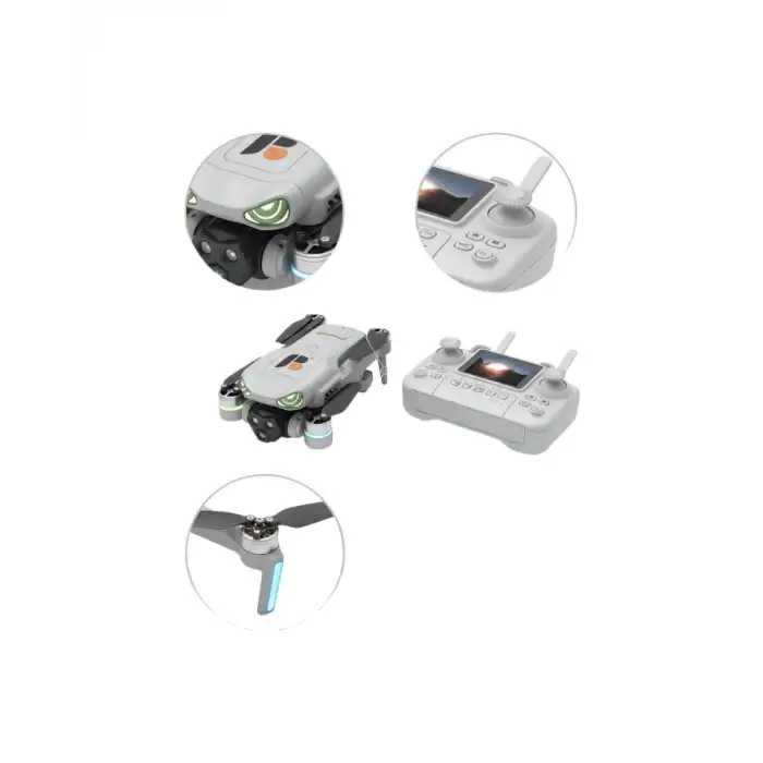 Optik Akış Destekli Stabil Uçuş Drone Seti Zengin Kutu İçeriği