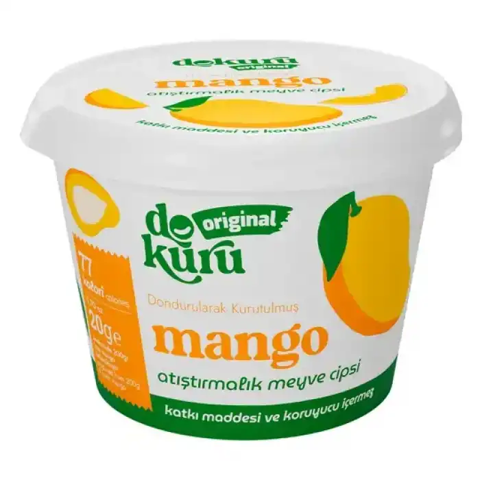 Original Mango Atıştırmalık Meyve Cipsi 20gr