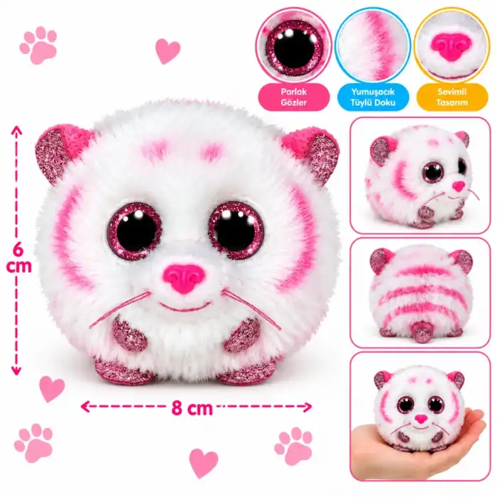 Peluş Kaplan Tabor 6 cm