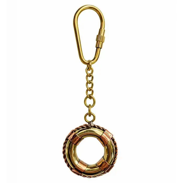 Pirinç Simit Anahtarlık 2475