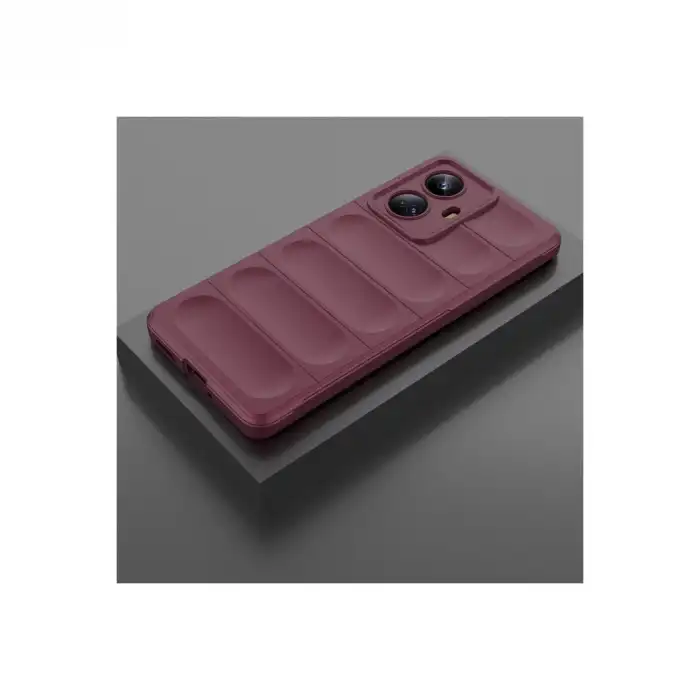 Realme 10 Pro 5g Kılıf Optimum Silikon - Bordo