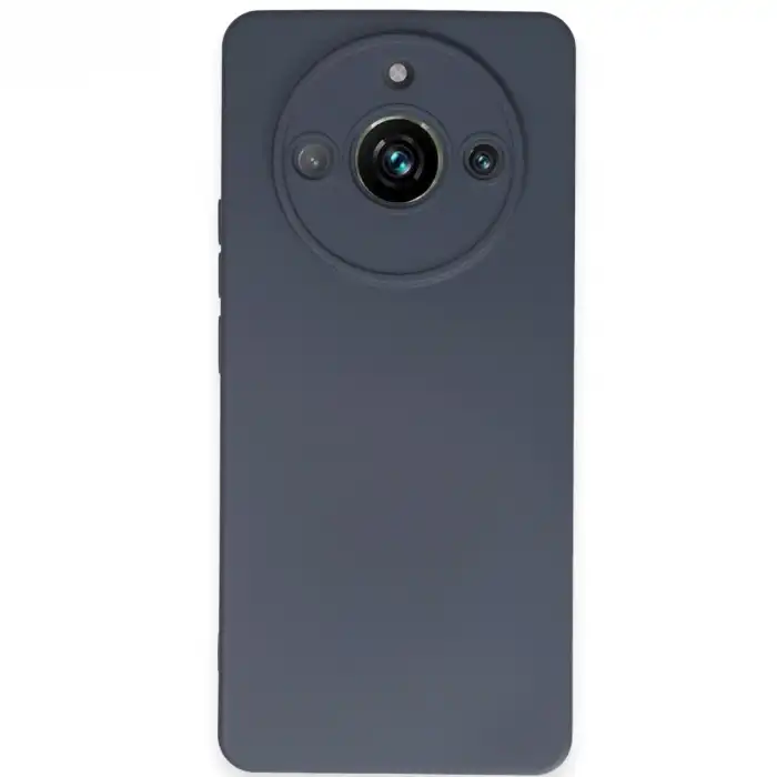 Realme 11 Pro Kılıf Nano İçi Kadife Silikon - Gri
