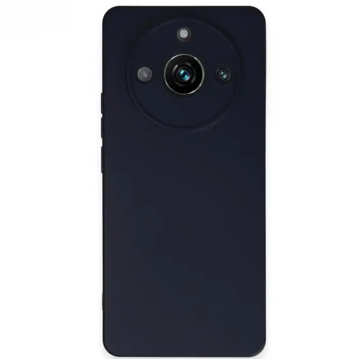Realme 11 Pro Kılıf Nano İçi Kadife Silikon - Lacivert