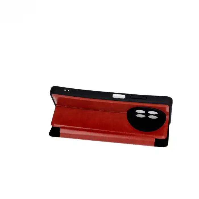 Realme 12 5g Kılıf Flip Cover - Kırmızı