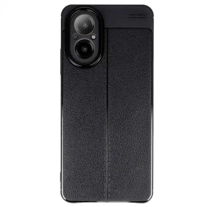 Realme 12 Lite Kılıf Auto Focus Kapak - Siyah