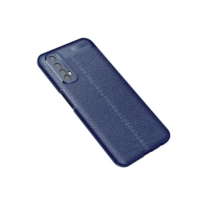 Realme 7 Kılıf Auto Focus Kapak - Lacivert